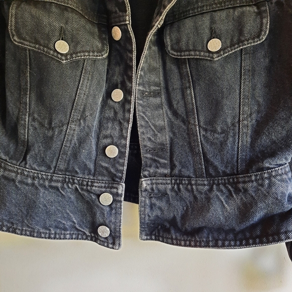Vintage Dark Denim Jacket - Picture 5 of 9